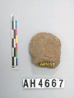 藏品(小型片狀砝碼型石網墜)的圖片